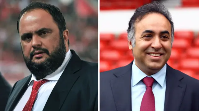 Evangelos Marinakis and Fawaz Al Hasawi