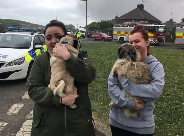 Owners with rescue pets