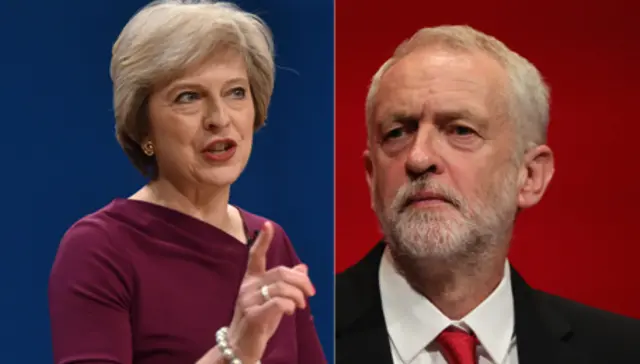 May and Corbyn