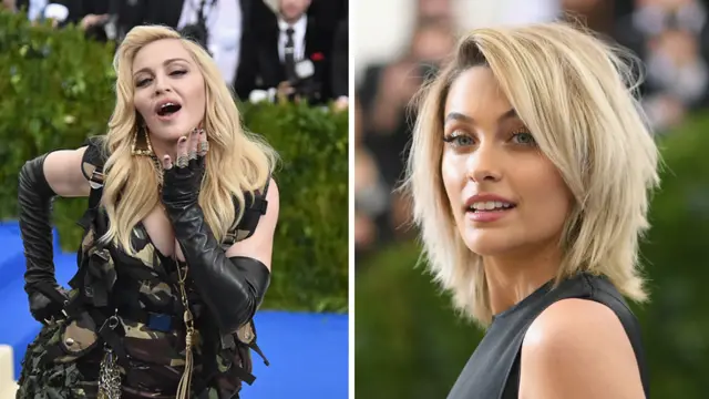Madonna and Paris Jackson