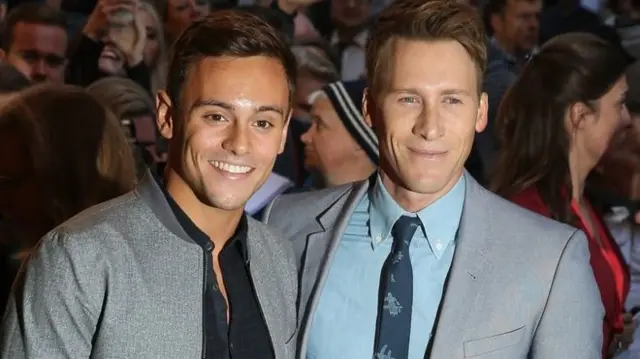 Tom Daley and Dustin Lance Black