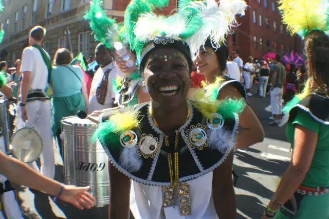 Woman at St Pauls Carnival