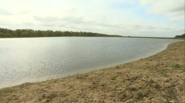 Reservoir on the Euston Estate