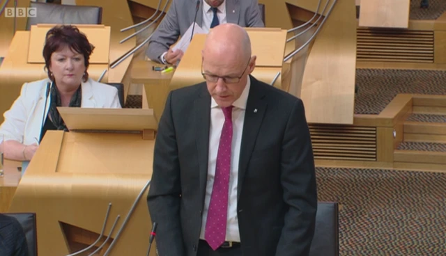 Education Secretary John Swinney