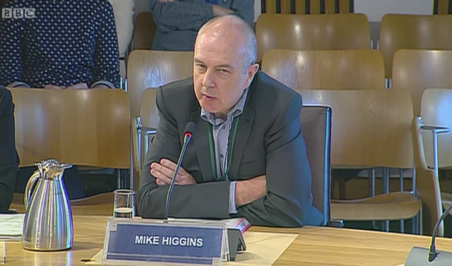 NHS Waiting Times Centre medical director Mike Higgins