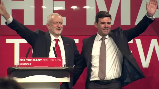 Jeremy Corbyn and Andy Burnham