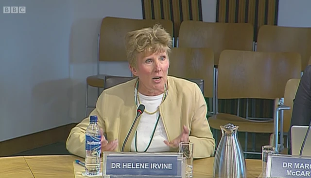 Public health medicine consultant Dr Helene Irvine