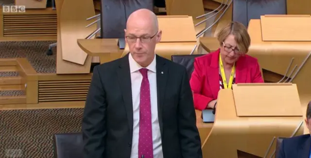 Education Secretary John Swinney