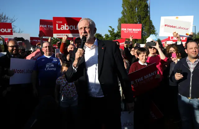 Jeremy Corbyn in Morley