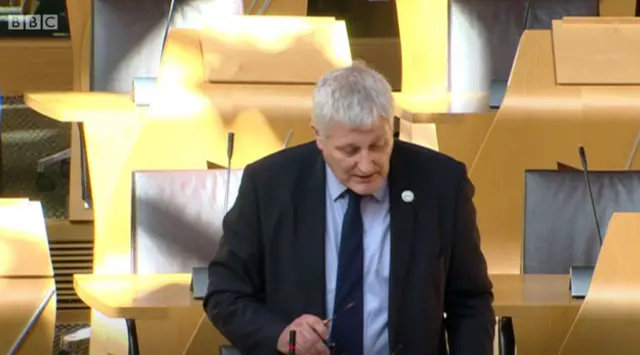 Scottish Green MSP John Finnie