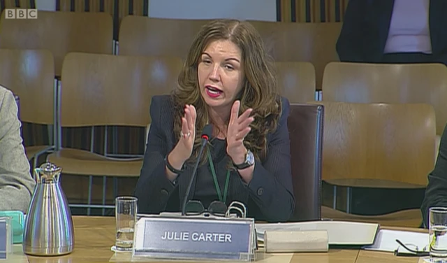 NHS Waiting Times Centre director of finance Julie Carter