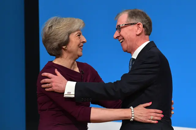 Theresa and Philip May