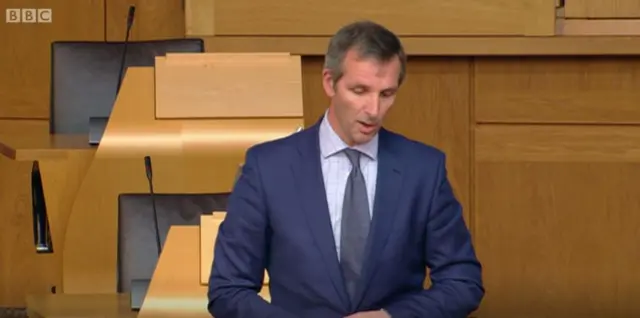 Scottish Lib Dem MSP Liam McArthur