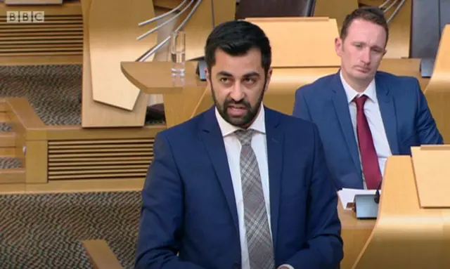 Transport Minister Humza Yousaf