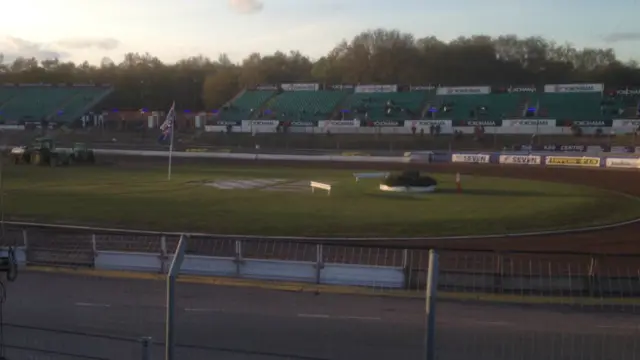 Trackside at Foxhall Stadium