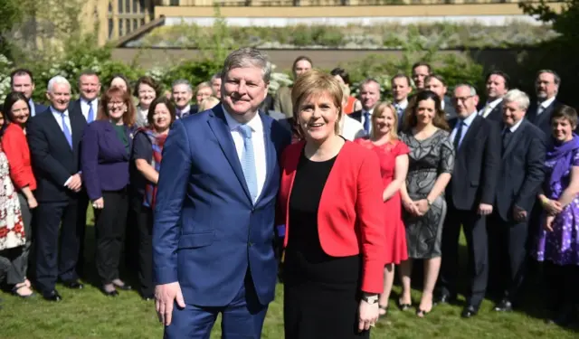 Angus Robertson and Nicola Sturgeon