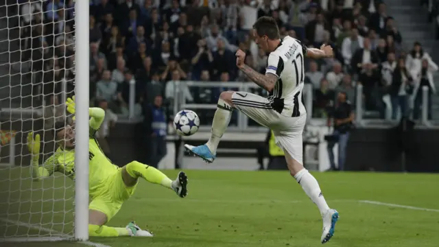 Mandzukic scores for Juventus