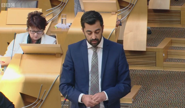 Transport Minister Humza Yousaf