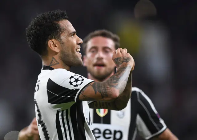 Juventus' Dani Alves