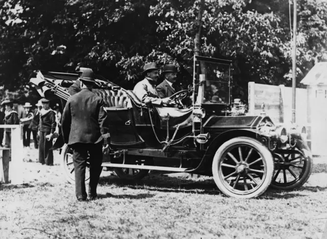 Lord Kitchener arrives at the Suffolk Show