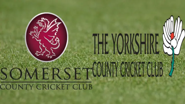 Somerset v Yorkshire badges