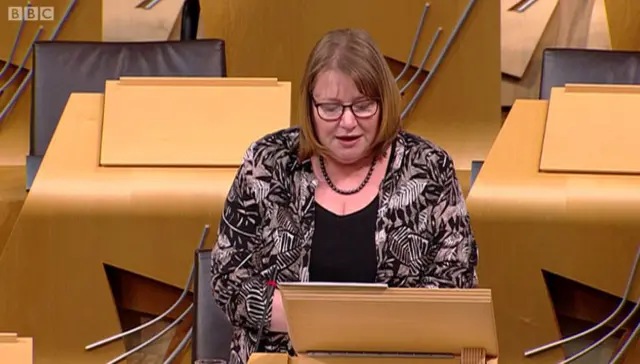 SNP MSP Clare Adamson