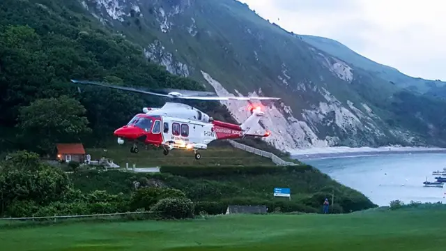 Stair Hole rescue