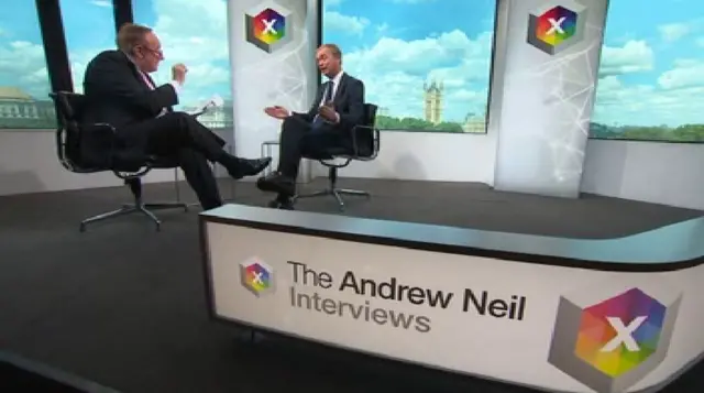 Andrew Neil and Tim Farron