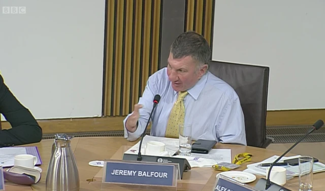 Tory MSP Jeremy Balfour