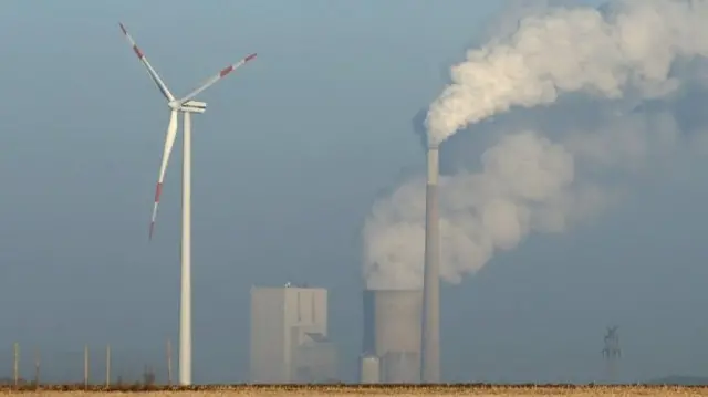 Wind farm and power station