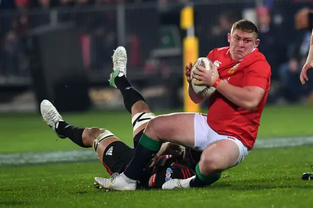 Tadhg Furlong of the Lions