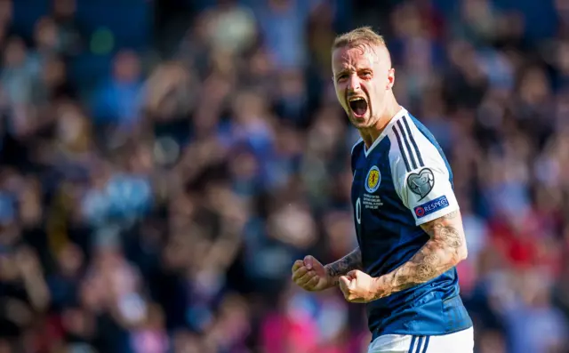 Scotland striker Leigh Griffiths