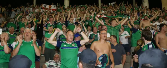 Northern Ireland supporters