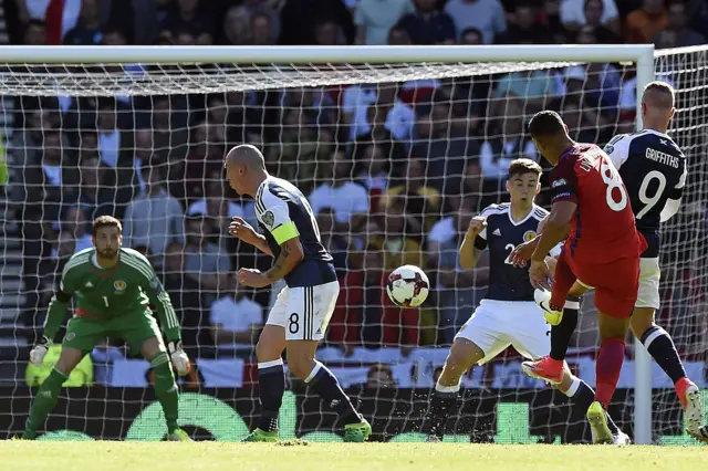 Jake Livermore shoots