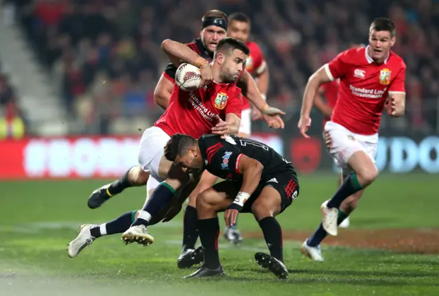 Conor Murray is tackled