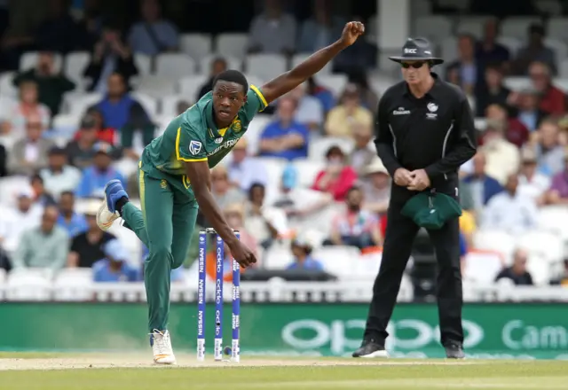 Rabada bowls