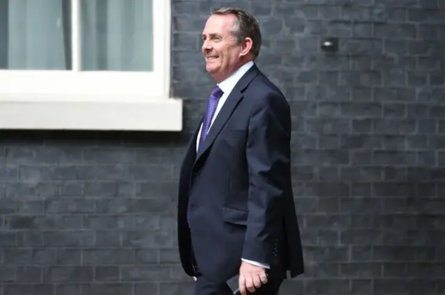 International Trade Secretary Liam Fox