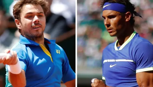 Rafa Nadal v Stan Wawrinka