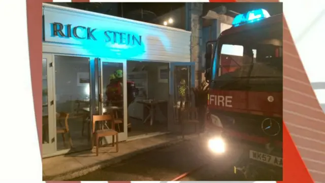 Rick Stein's restaurant fire