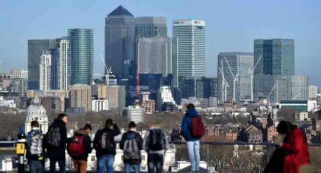 Canary Wharf skyline