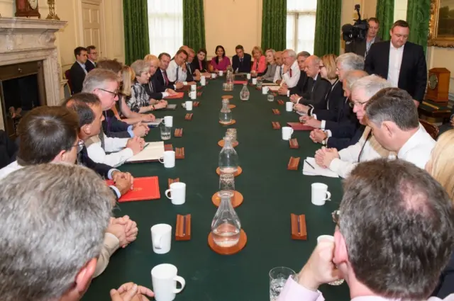 Cabinet meeting