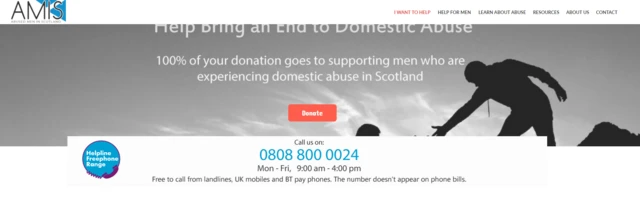 Abused Men in Scotland homepage