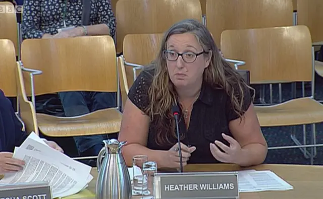 Heather Williams from Scottish Women's Aid