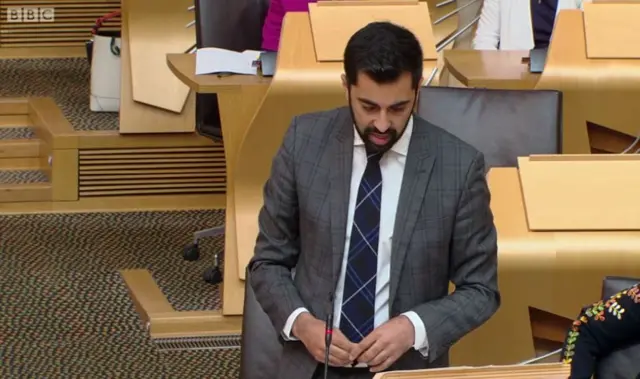 Transport Minister Humza Yousaf