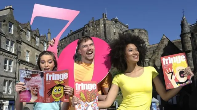 The Edinburgh Fringe Festival is marking its 70th anniversary