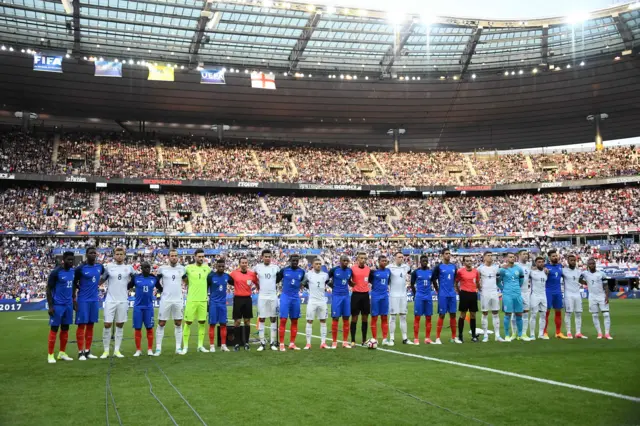 England v France