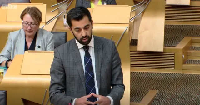 Transport Minister Humza Yousaf