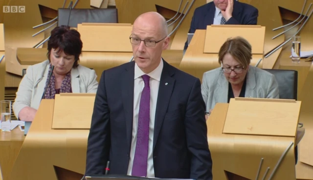 Education Secretary John Swinney