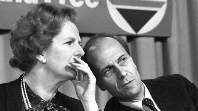 Margaret Thatcher and Norman Tebbit