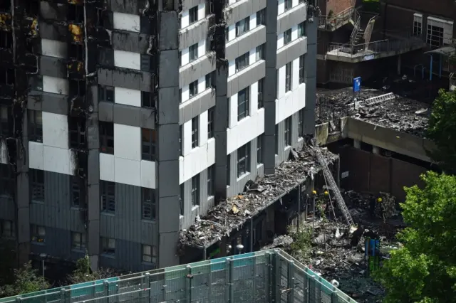 Grenfell Tower Block On Fire In West London